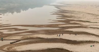 Seca no rio Madeira, afluente do Amazonas, bate recorde histórico negativo