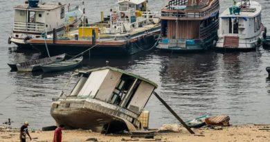 Defesa Civil diz que quase 770 mil pessoas estão sendo afetadas pela seca no Amazonas