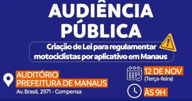 Instituto Municipal de Mobilidade Urbana (IMMU) convoca reunião para debate sobre transporte em motocicletas em Manaus